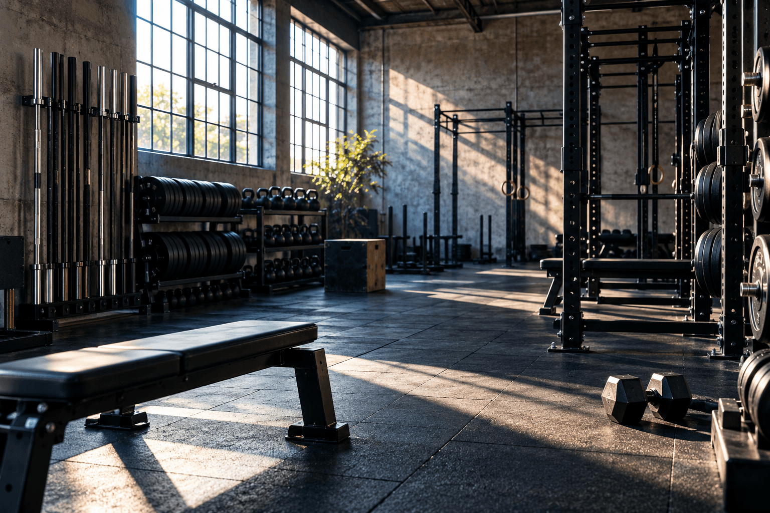 Krafttraining – illustrative Ansicht des Designkonzepts